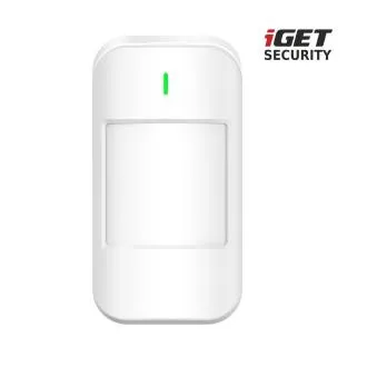 iGET SECURITY MP1 - Senzor de mișcare PIR wireless pentru alarma iGET SECURITY M6, sensibilitate reglabilă, nu detectează animale iGET SECURITY MP1 - Senzor de mișcare PIR wireless pentru alarma iGET SECURITY M6, sensibilitate reglabilă, nu detectează animale