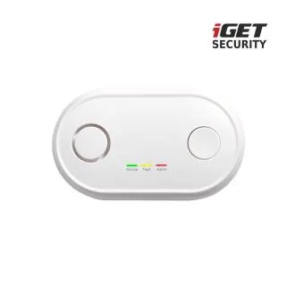 iGET SECURITY MP19 - Detector wireless de CO (monoxid de carbon) pentru alarma iGET SECURITY M6