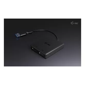 Adaptor video I-Tec USB-A/USB-C dual 4K DP