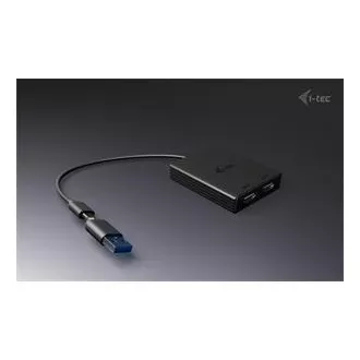 Adaptor video I-Tec USB-A/USB-C dual 4K HDMI