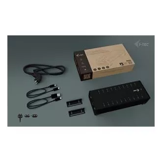 I-tec USB-C/USB-A Metal Charging+Data HUB, 15W per port, 20x USB-C, 360W