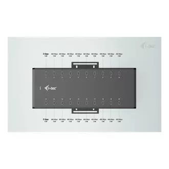 I-tec USB-C/USB-A Metal Charging+Data HUB, 15W per port, 20x USB-C, 360W