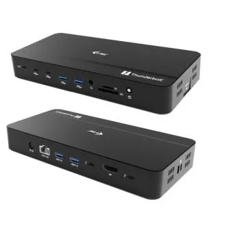 Stație de andocare i-tec Thunderbolt 5 pentru trei afișaje, slot M.2, 6 porturi USB, 2.5 GLAN, alimentare 140W Stație de andocare i-tec Thunderbolt 5 pentru trei afișaje, slot M.2, 6 porturi USB, 2.5 GLAN, alimentare 140W