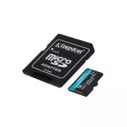 Card microSDXC KINGSTON Canvas Go Plus Gen4 1TB, 200MB/s, A2 U3 V30 + adaptor