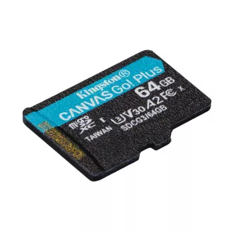 Card de memorie microSDXC KINGSTON Canvas Go Plus Gen4 1TB, 200MB/s, A2 U3, V30, fără adaptor