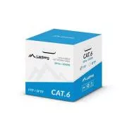 Cablu FTP LANBERG CAT.6, Cu, lungime 305m, gri, CPR + Fluke trece, PVC
