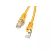 Cablu patch LANBERG cat6 FTP 15m galben Fluke aprobat