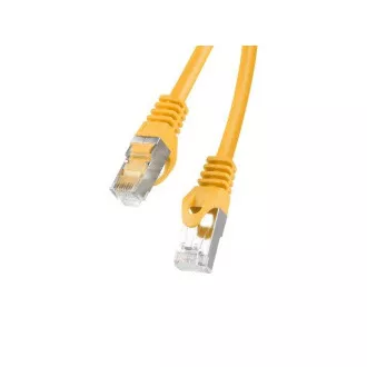 Cablu patch LANBERG cat6 FTP 15m galben Fluke aprobat
