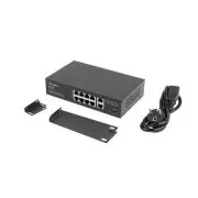 SWITCH LANBERG 8X 100MB POE+/2X 1GB RACK NEADMINISTRAT 10"/19" GIGABIT ETHERNET 120W