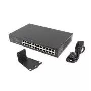 LANBERG SWITCH RSGE-24 24X 1GB RACK ETHERNET GIGABIT NEADMINISTRAT 19"
