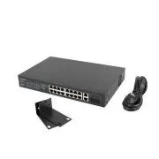 SWITCH LANBERG 16X 100MB POE+/2X 1GB/1X SFP RACK 19" GIGABIT ETHERNET NEMANAGERAT 250W