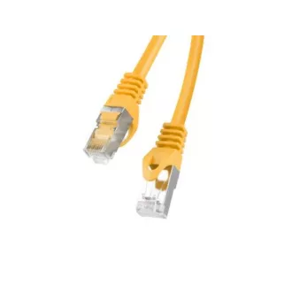 Cablu patch LANBERG cat6 FTP 5m galben Fluke aprobat