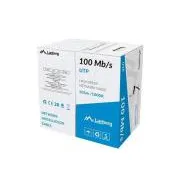 Cablu Lanberg LAN UTP 305m fix CCA negru