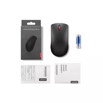 Mouse Lenovo CONS = Lenovo 150 = wireless, optic, negru