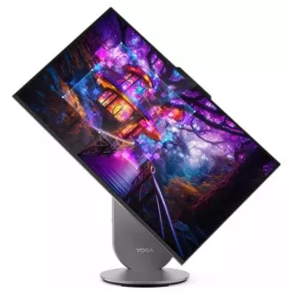 Laptop Lenovo YOGA AIO 27IAH10 Ultra 5 125H/16GB/SSD 1TB/27"/QHD/IPS/400 niți/boxă JBL/Qi/170W/3r OnSite/WIN11 Home/gri