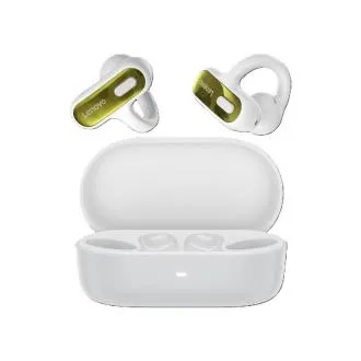 Căști intraauriculare Lenovo Open-Ear cu clips X500 = Căști True Wireless de culoare albă Căști intraauriculare Lenovo Open-Ear cu clips X500 = Căști True Wireless de culoare albă