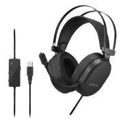 Căști de gaming Lenovo Legion H320 cu sunet surround 7.1 (negru Eclipse)
