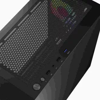 LOGIC Carcasă pentru PC Portos ARGB MINI 1x USB 3.0, 2x USB 2.0 audio, negru, fără sursă de alimentare LOGIC Carcasă pentru PC Portos ARGB MINI 1x USB 3.0, 2x USB 2.0 audio, negru, fără sursă de alimentare
