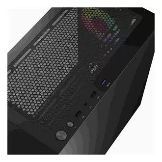 LOGIC Carcasă pentru PC Portos ARGB MINI 1x USB 3.0, 2x USB 2.0 audio, negru, fără sursă de alimentare LOGIC Carcasă pentru PC Portos ARGB MINI 1x USB 3.0, 2x USB 2.0 audio, negru, fără sursă de alimentare