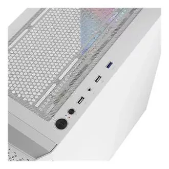 LOGIC Carcasă pentru PC Aramis ARGB MIDI 1x USB 3.0, 2x USB 2.0   audio, alb, fără sursă de alimentare