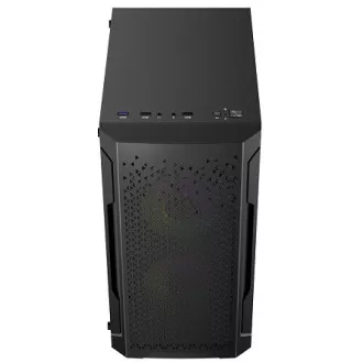 LOGIC Carcasă pentru PC Aramis ARGB MINI 1x USB 3.0, 2x USB 2.0 audio, negru, fără sursă de alimentare LOGIC Carcasă pentru PC Aramis ARGB MINI 1x USB 3.0, 2x USB 2.0 audio, negru, fără sursă de alimentare
