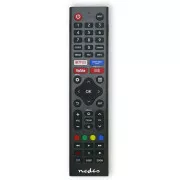 Nedis TVRC45HIBK - Telecomandă de rezervă | Hi-Sense TV | Pre-programată | Negru