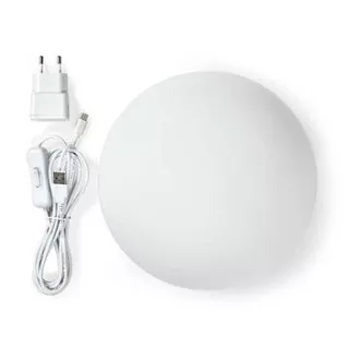 Nedis LNLW10WT - Lampă de noapte cu LED cu priză | Senzor de mișcare | Senzor zi/noapte | 0,55 W | 11 lm | Alb cald