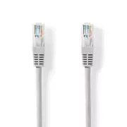 Nedis CCGL85230GY20 - Cablu de rețea CAT6 U/UTP | Mufă RJ45 | Mufă RJ45 | 2,00 m | Rotund | PVC | Gri