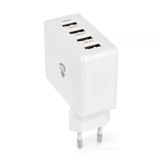 Nedis WCHA20BKUC - Încărcător de perete | 20 W | GaN | PD3.0 | Funcție de încărcare rapidă | 2 ieșiri | USB-A / USB-C | Negru Nedis WCHA20BKUC - Încărcător de perete | 20 W | GaN | PD3.0 | Funcție de încărcare rapidă | 2 ieșiri | USB-A / USB-C | Negru