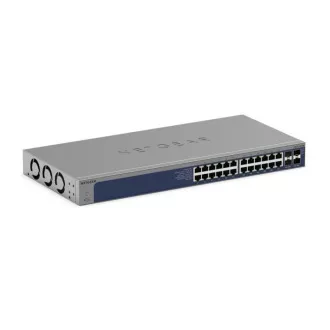 Switch inteligent Netgear Ethernet 10G/Multi-Gigabit cu 24 de porturi și 4 porturi 10G SFP+