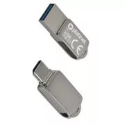 Unitate flash PLATINET USB 3.2 METAL WATERPROOF DUUAL USB-C USB-A 64GB