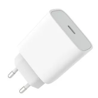 Încărcător de rețea PLATINET 20W PD 1x USB-C alb Încărcător de rețea PLATINET 20W PD 1x USB-C alb