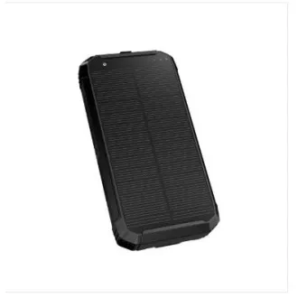 PLATINET POWERBANK 10000 mAh PANOU SOLAR ÎNCĂRCĂTOR FĂRĂ FĂRĂ 15W 2X USB-A, 1X USB-C