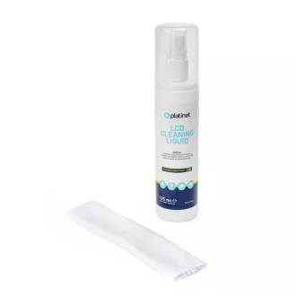 PLATINET LCD CLEANING LIQUID + MICROFIBRĂ 125ML PFS-PCK06