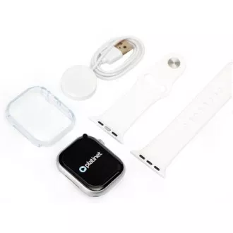 Ceas sport inteligent PLATINET, BLUETOOTH, NFC, alb