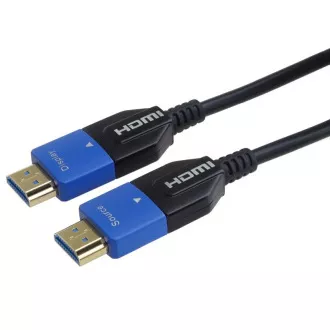 PremiumCord Ultra High Speed HDMI 2.1 cablu optic 8K@60Hz 4K@120Hz 15m placat cu aur