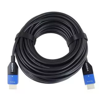 PremiumCord Ultra High Speed HDMI 2.1 cablu optic 8K@60Hz 4K@120Hz 15m placat cu aur
