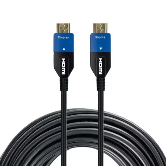 PremiumCord Ultra High Speed HDMI 2.1 cablu optic 8K@60Hz 4K@120Hz 20m placat cu aur