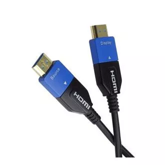 PremiumCord Ultra High Speed HDMI 2.1 cablu optic 8K@60Hz 4K@120Hz 20m placat cu aur