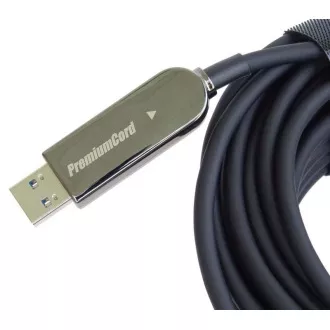 PremiumCord USB3.0 + 2.0 prelungire cablu optic AOC A/Tacul - A/Mamă 7m