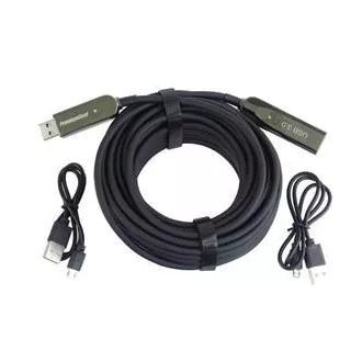 PremiumCord USB3.0 + 2.0 prelungire cablu optic AOC A/Tacul - A/Mamă 7m