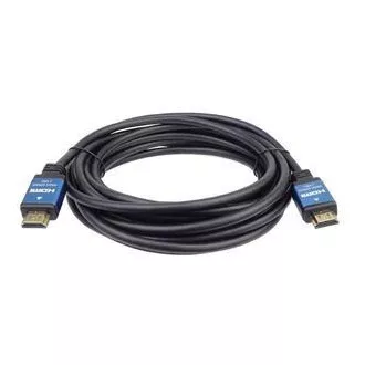 Cablu PremiumCord Ultra HDTV 4K@60Hz HDMI 2.0b metal+conectori aurii 0,5m