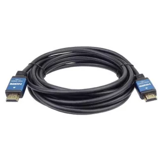Cablu PremiumCord Ultra HDTV 4K@60Hz HDMI 2.0b metal+conectori placați cu aur 3m