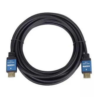 Cablu PremiumCord Ultra HDTV 4K@60Hz HDMI 2.0b metal+conectori placați cu aur 3m