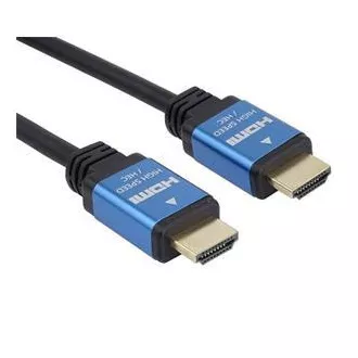 Cablu PremiumCord Ultra HDTV 4K@60Hz HDMI 2.0b metal+conectori placați cu aur 3m