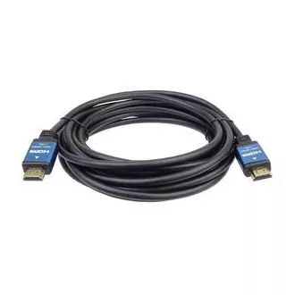 Cablu PremiumCord Ultra HDTV 4K@60Hz HDMI 2.0b metal+conectori placați cu aur 3m
