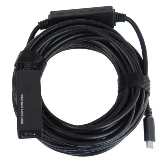 Repetor PremiumCord USB-C și cablu prelungitor Masculin-Female, 5Gbps 5m