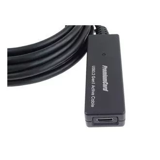 Repetor PremiumCord USB-C și cablu prelungitor Masculin-Female, 5Gbps 5m