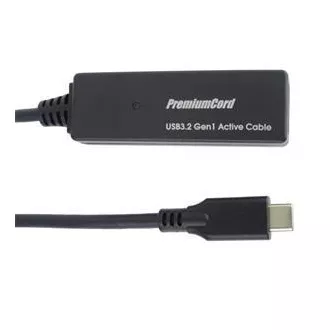 Repetor PremiumCord USB-C și cablu prelungitor Masculin-Female, 5Gbps 5m