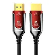 Cablu de fibră optică PremiumCord Ultra High Speed HDMI 2.1 8K@60Hz, placat cu aur, 5m